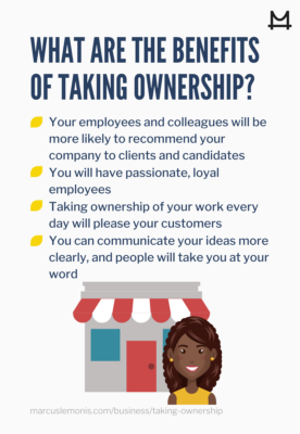 List of benefits of taking ownership