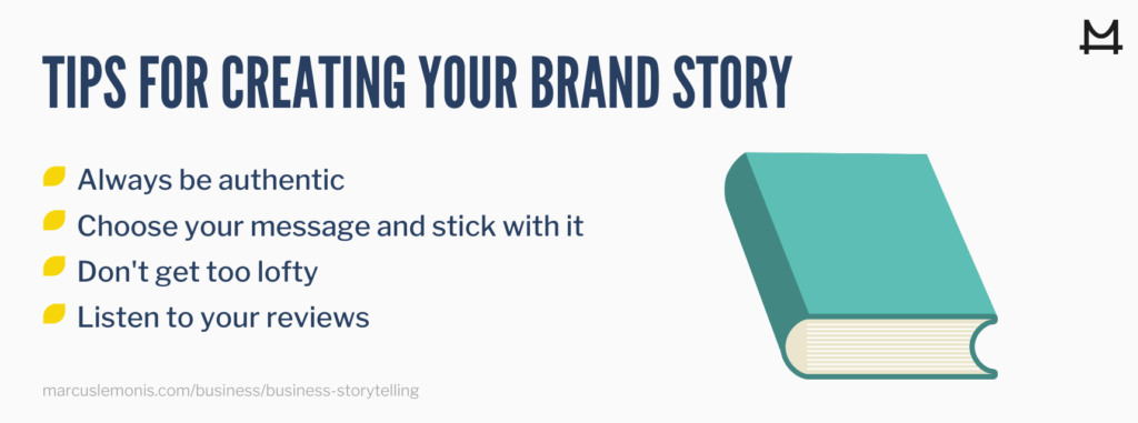 Tips for brand storytelling.