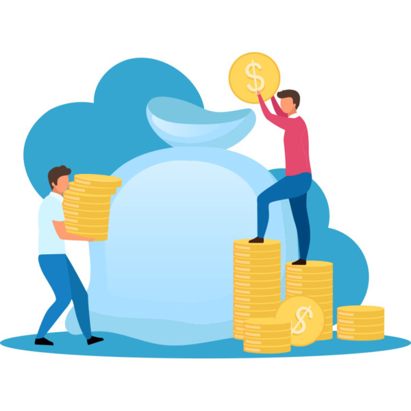 Business working to turn their current assets into actual cash