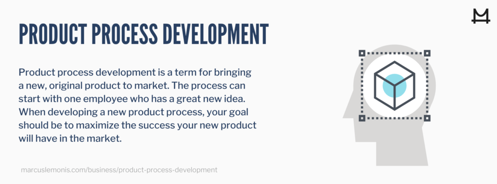 Definition of what a product process development is