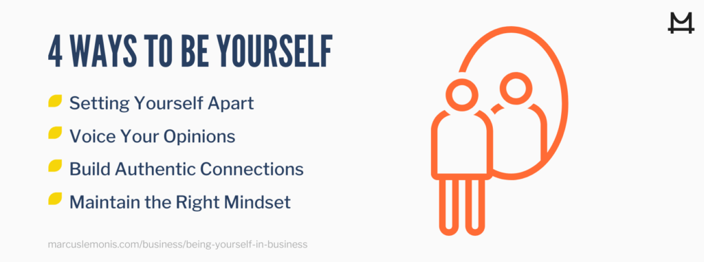 List of Ways to Be Yourself