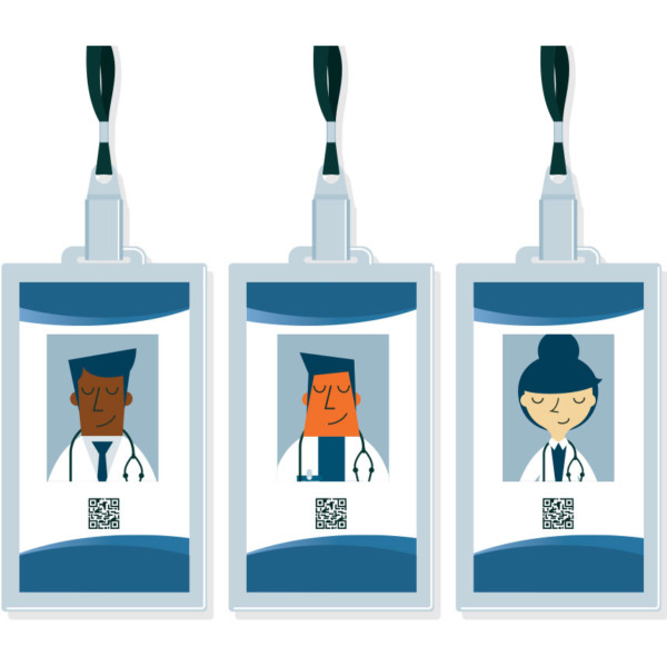Image of three ID cards