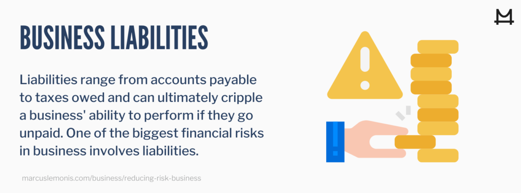 Definition of liabilities in business.
