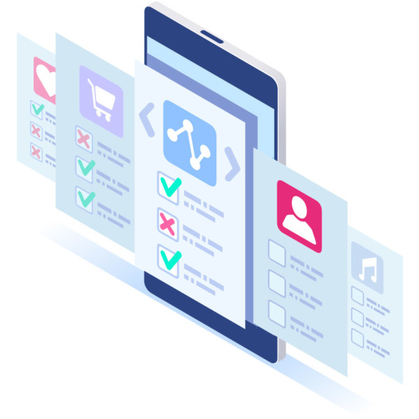 Online reviews from customers on third-party providers