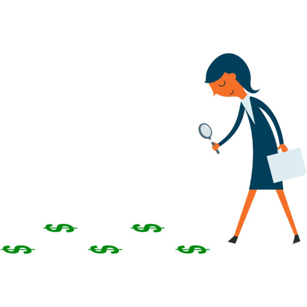 Partner looking for money trail to see if partner is stealing