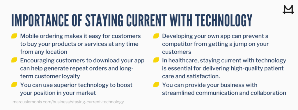 Reasons why it is important to stay current with technology