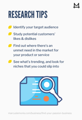 List of research tips