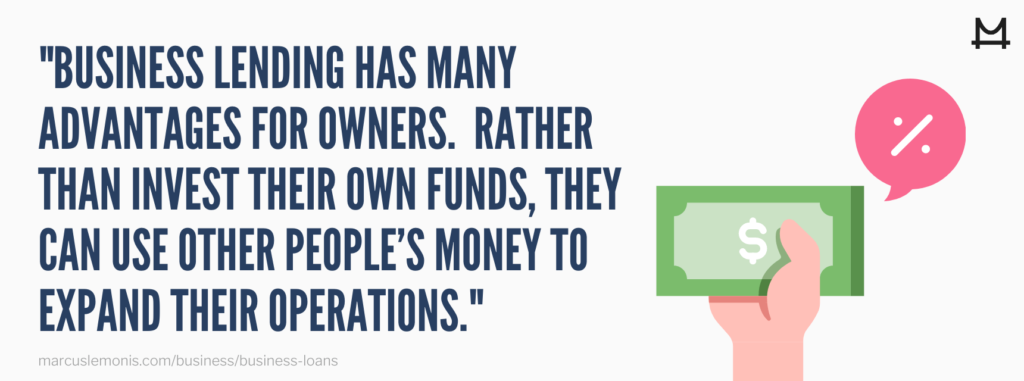 Explanation for Business Lending