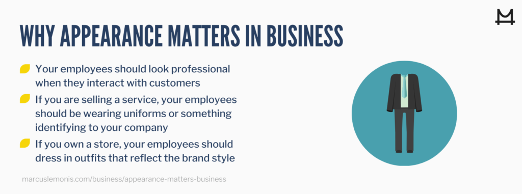 Reasons why appearances matter in business