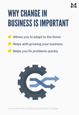 List of reasons why change is important in business