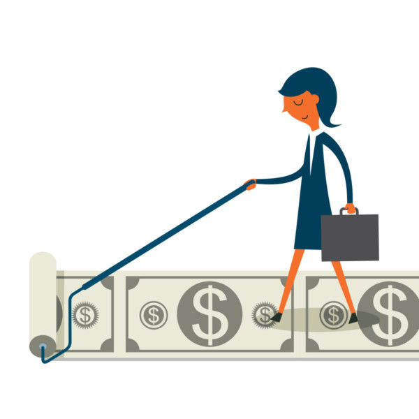 Woman paving the way for more business with money